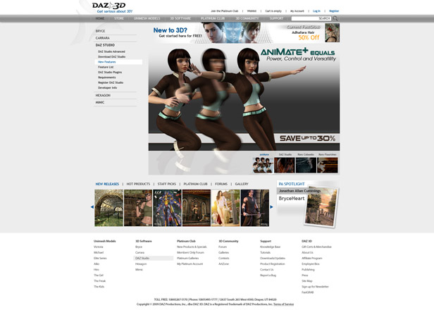 Web Page Mockup