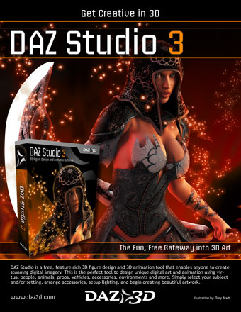 DAZ Studio Flyer